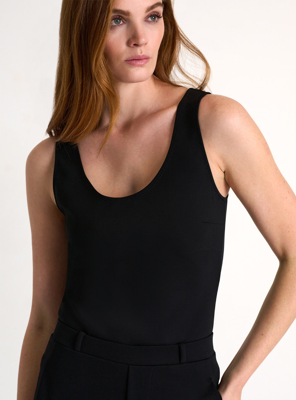 Shan Jersey Top - Black