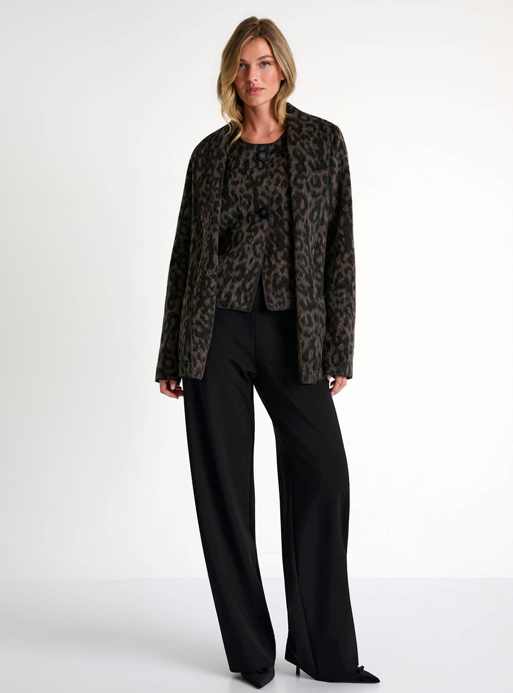 Shan Woolen Jacket - Ocelot