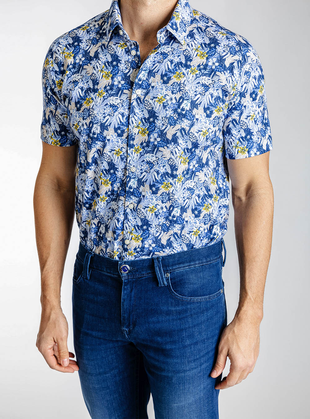 Desoto Short Sleeve Floral Shirt