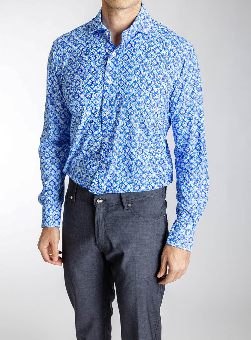 Orian Diamond Print Shirt