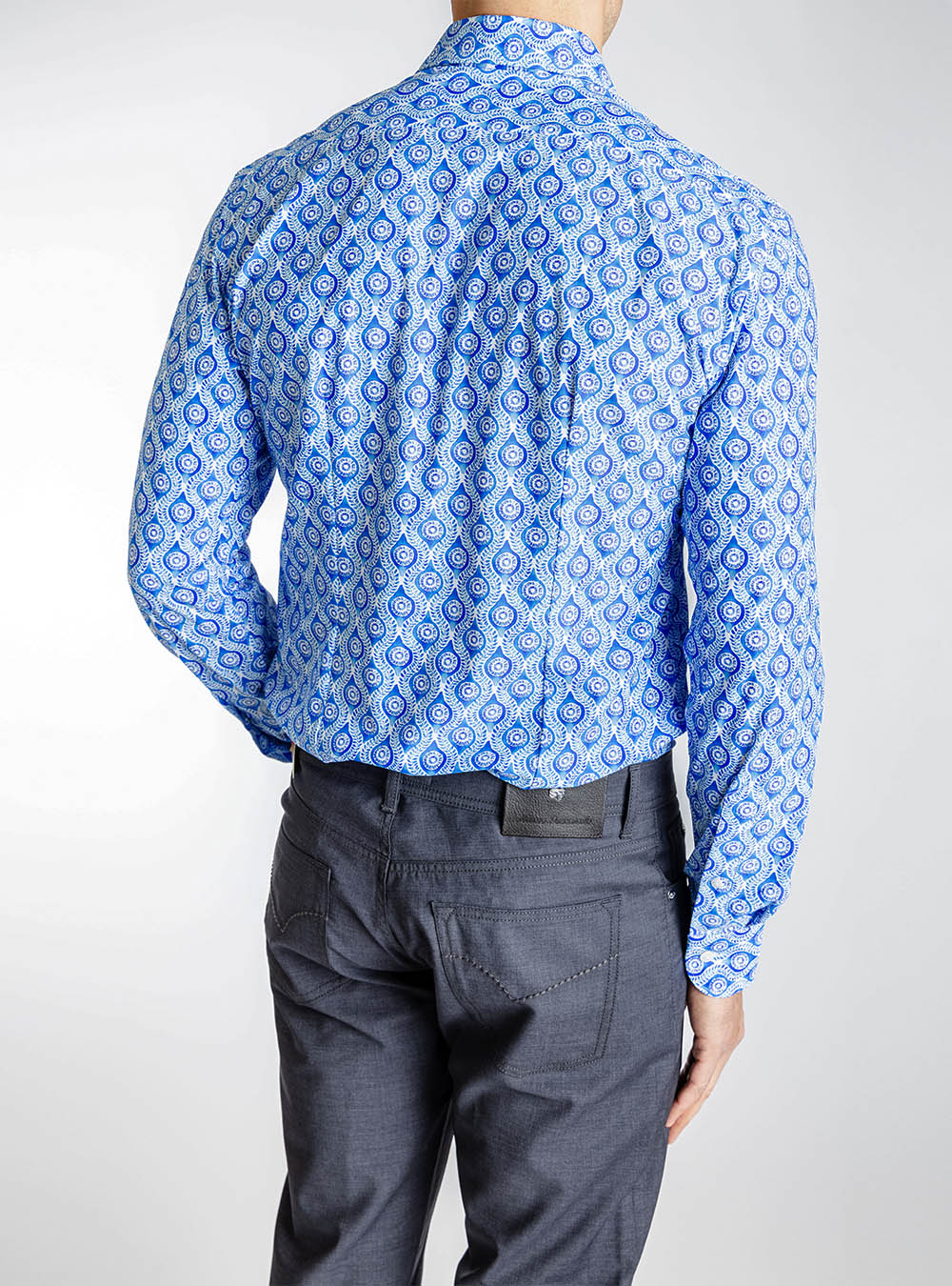Orian Diamond Print Shirt