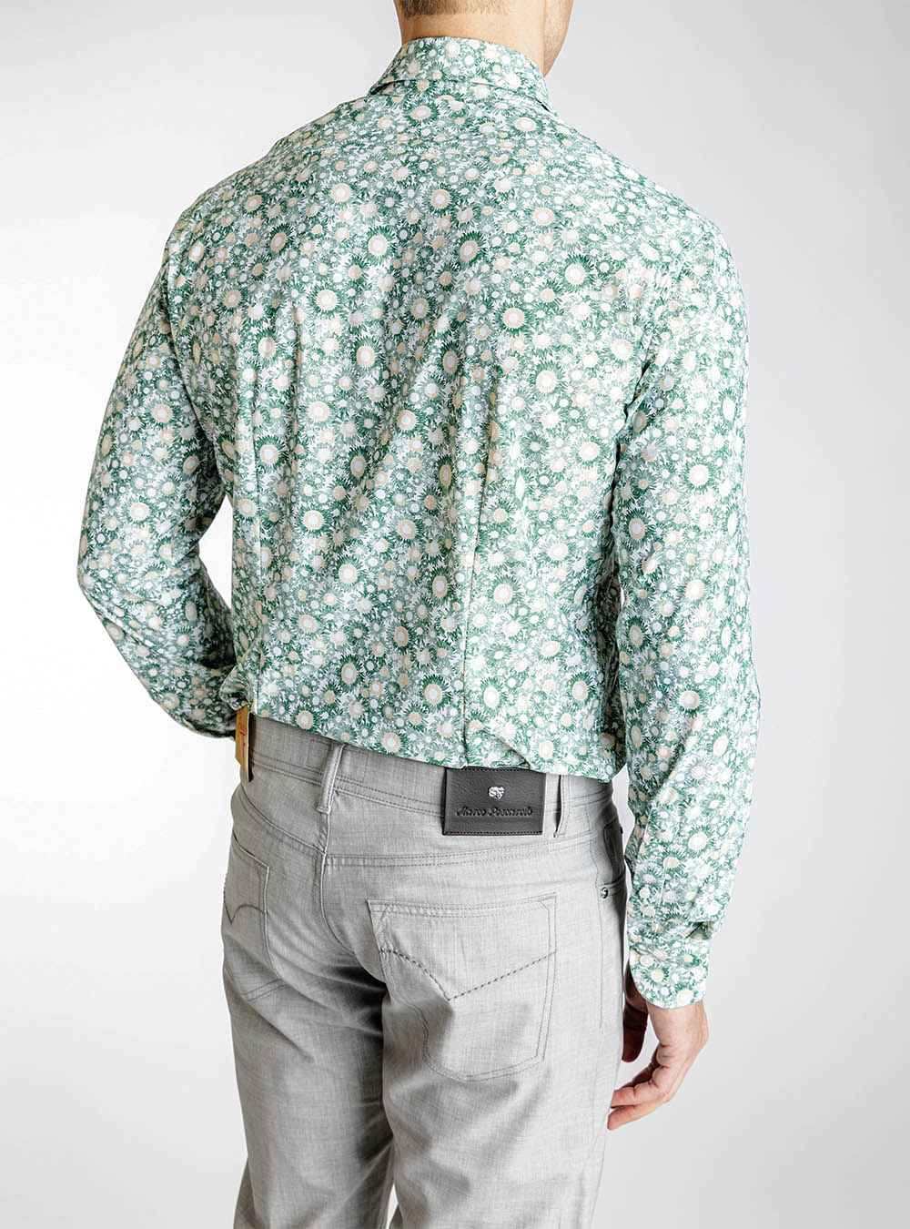 Orian Floral Green Shirt
