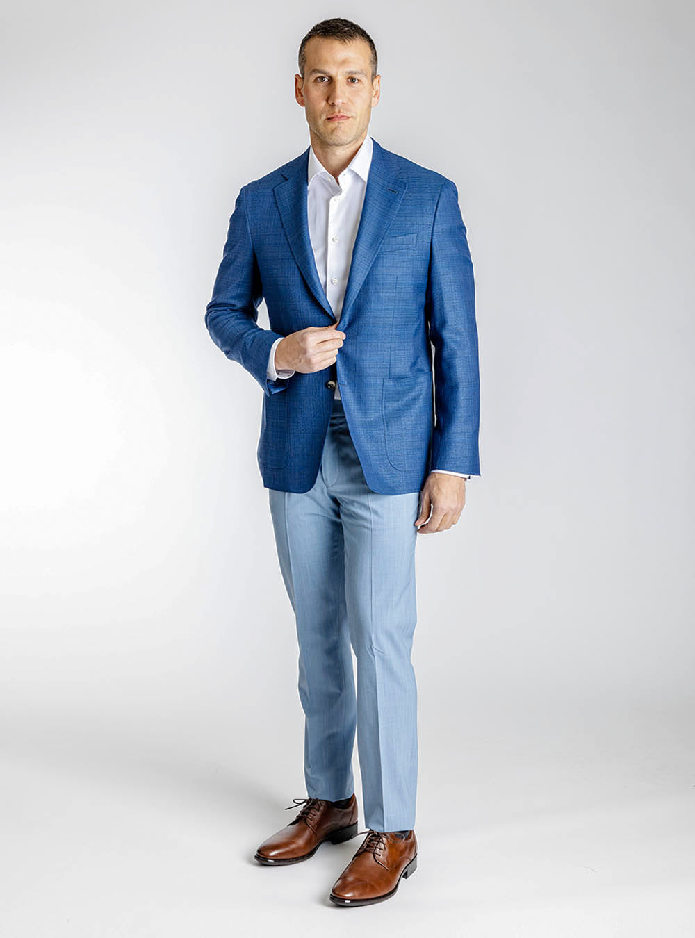 Canali Mediterranean Blue Sport Jacket