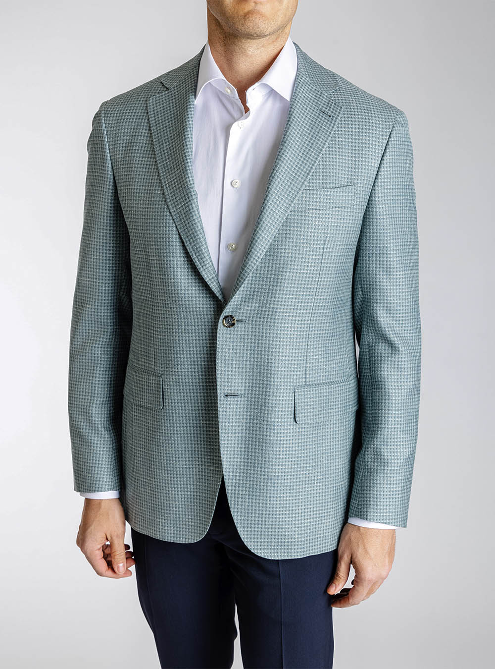 Canali Mint Green Sport Jacket