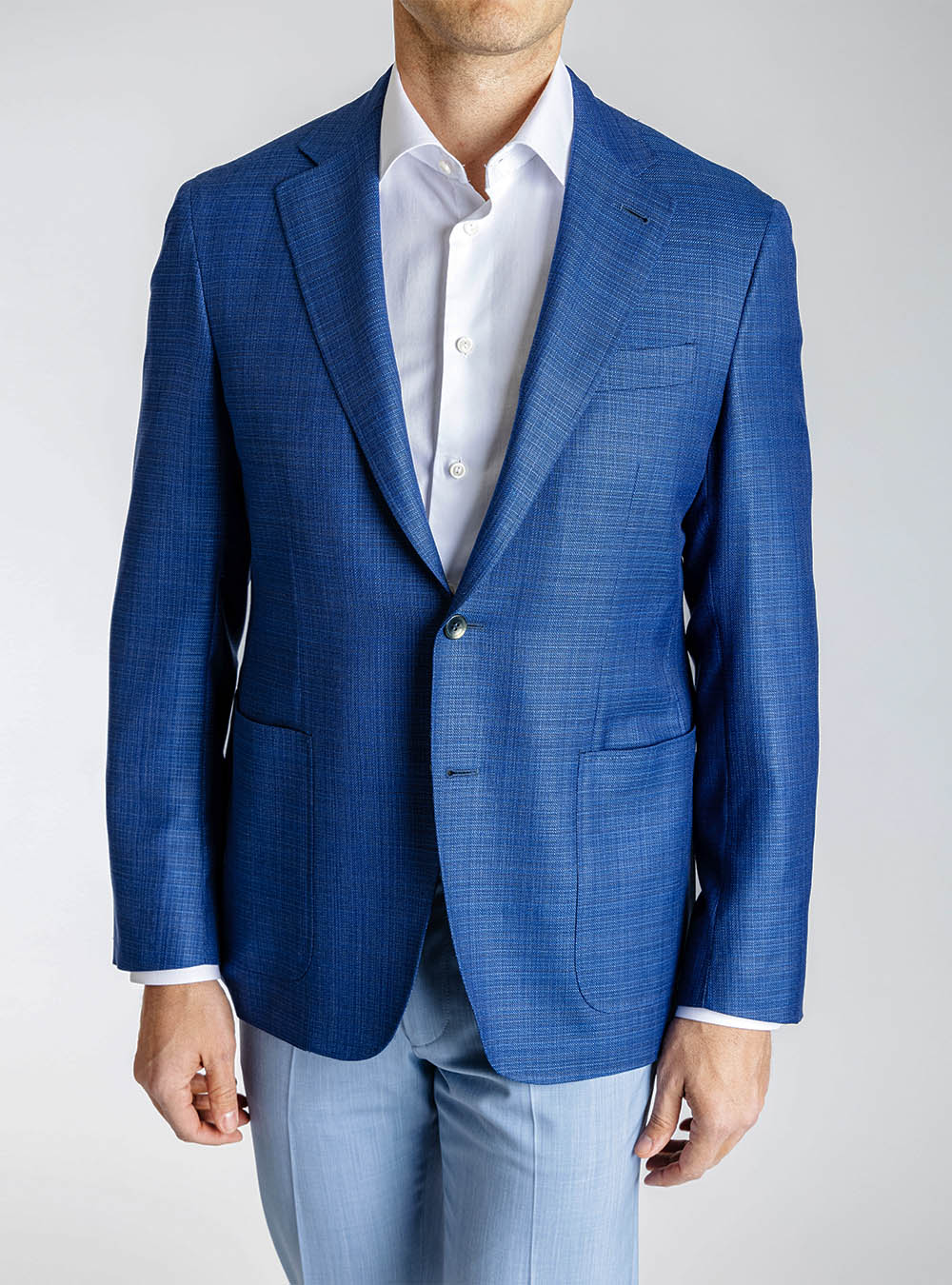 Canali Mediterranean Blue Sport Jacket