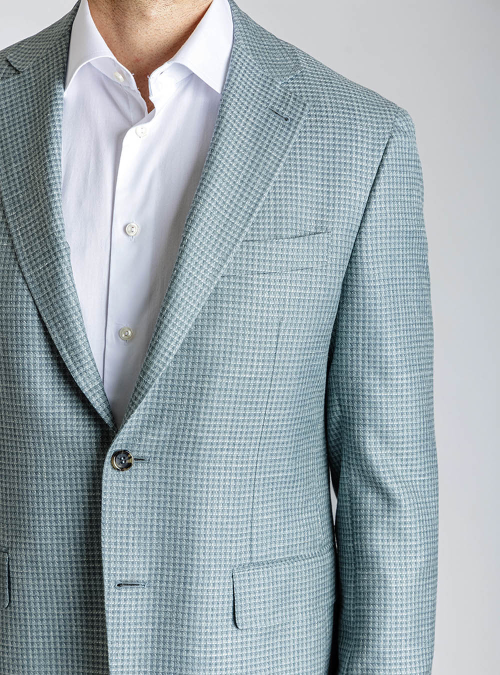 Canali Mint Green Sport Jacket