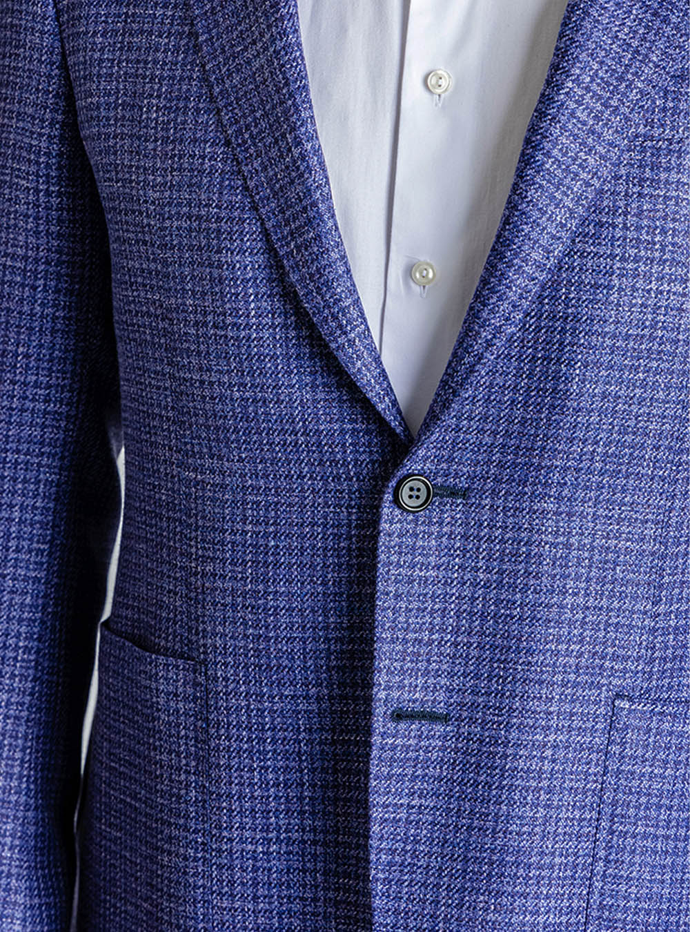 Canali Lavender and Blue Sport Jacket