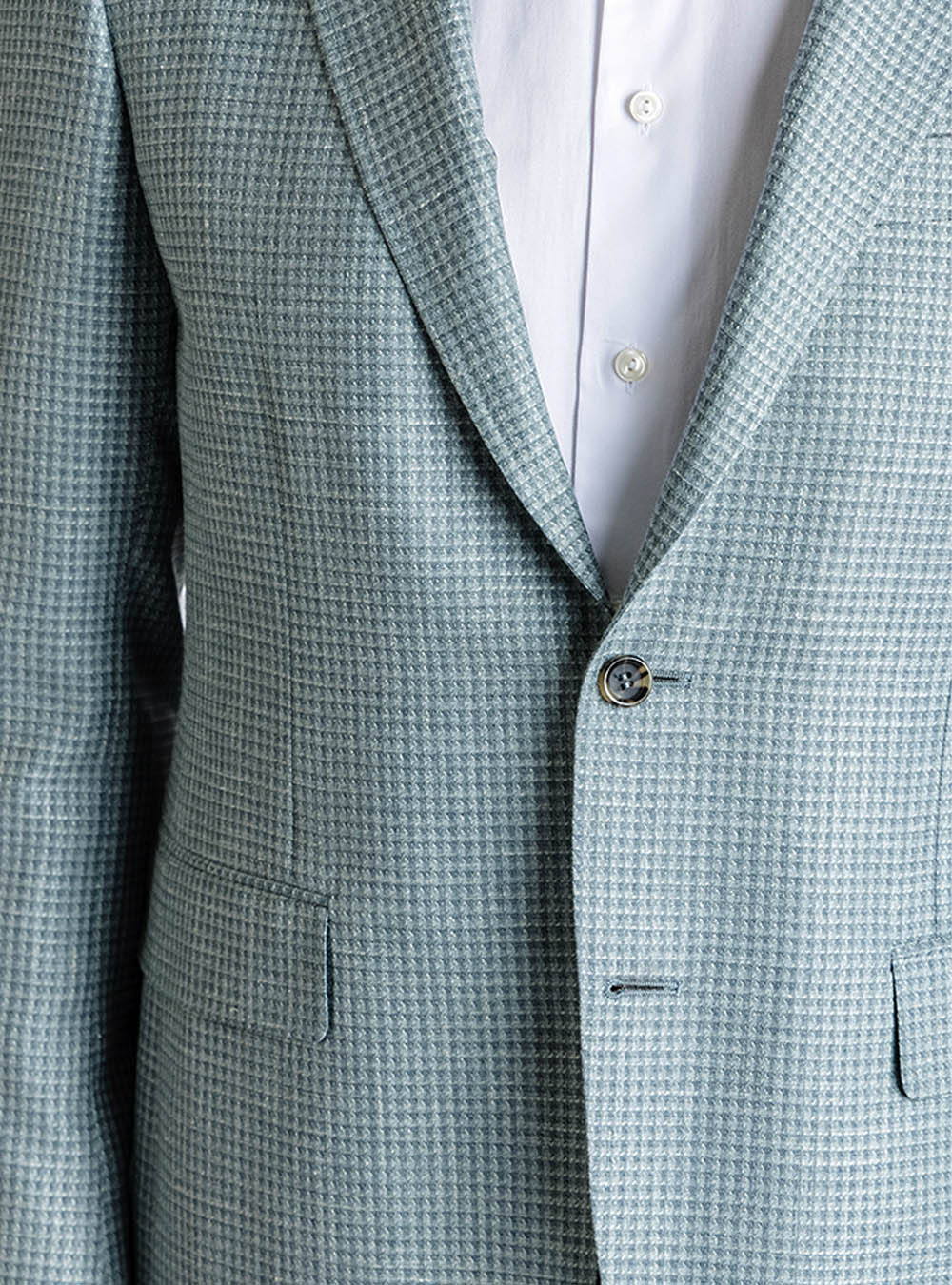 Canali Mint Green Sport Jacket