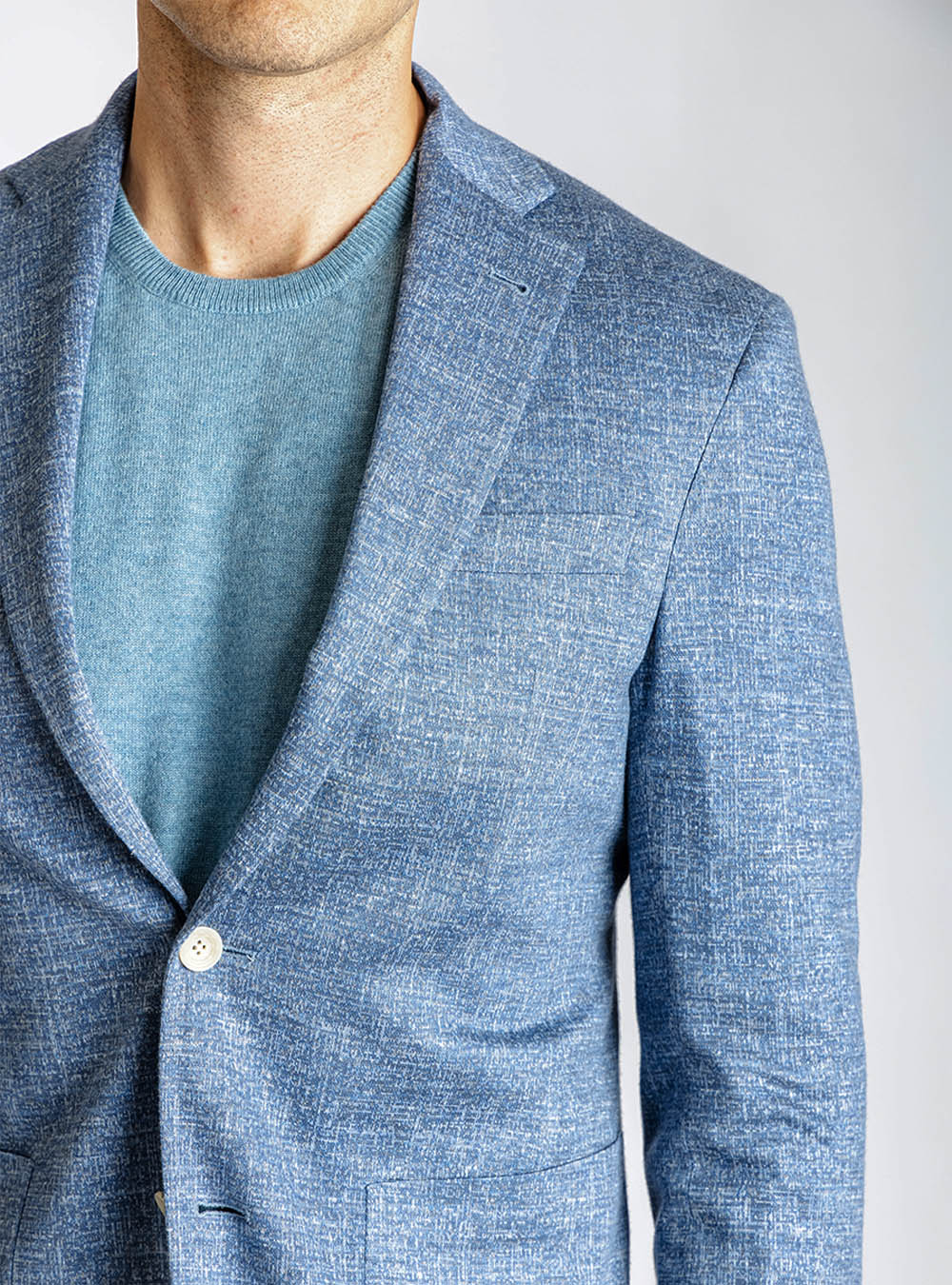 Jack Victor Blue Melange Sport Jacket