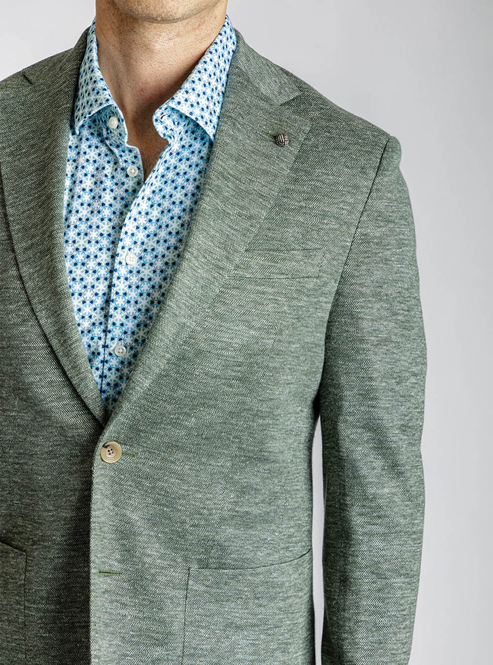 Jack Victor Grass Green Stretch Sport Jacket
