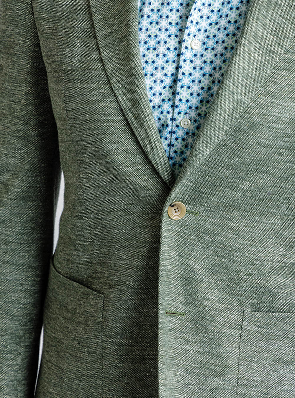 Jack Victor Grass Green Stretch Sport Jacket