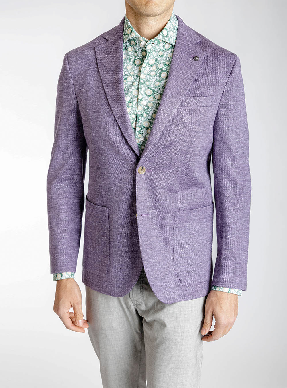 Jack Victor Light Purple Stretch Sport Jacket