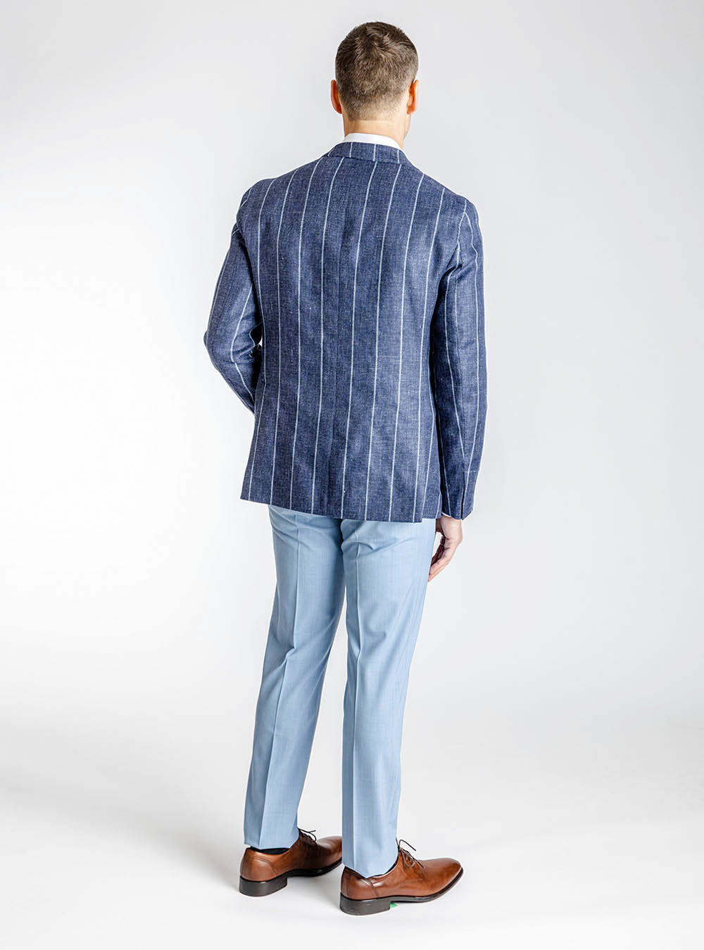 L.B.M. 1911 Blue Stripe Sport Jacket