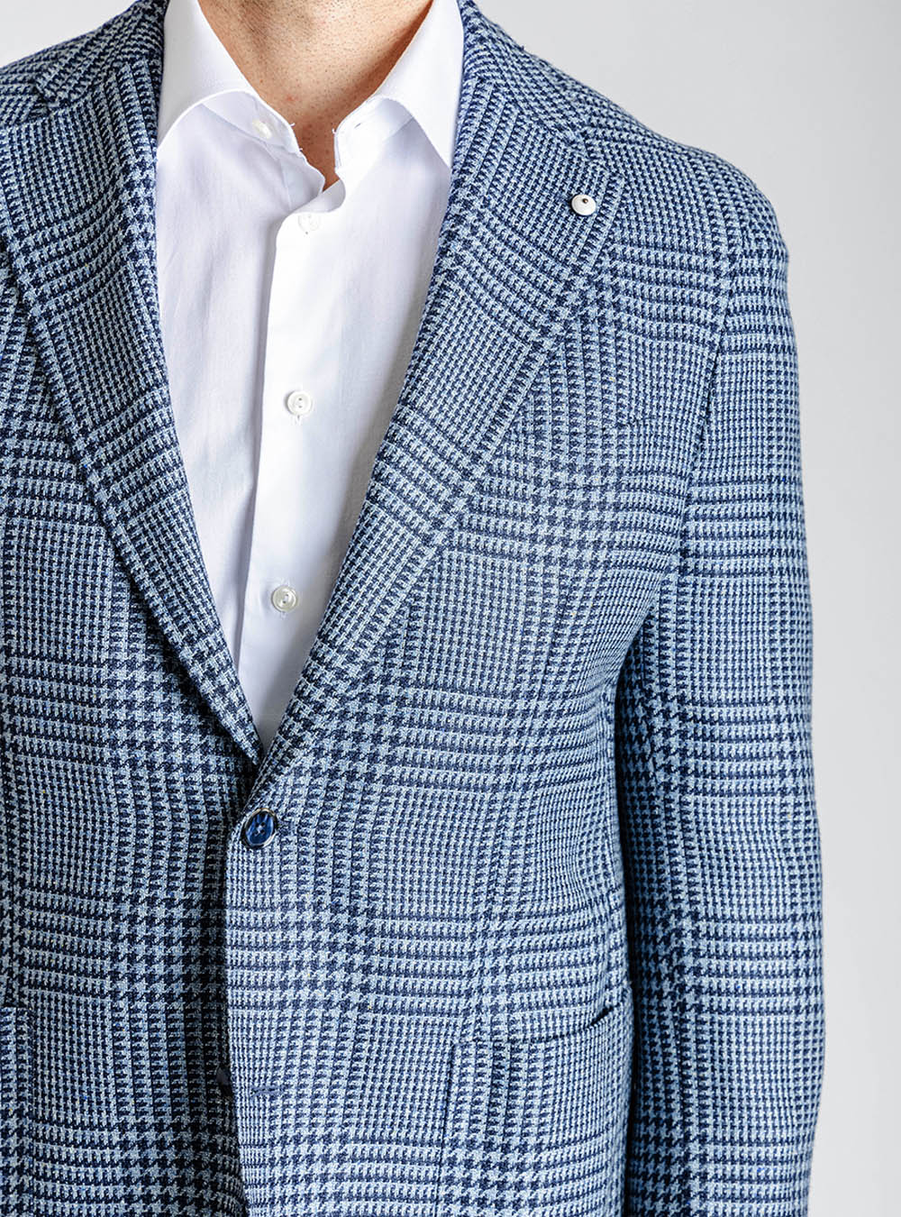 L.B.M. 1911 Two Tone Blue Sport Jacket