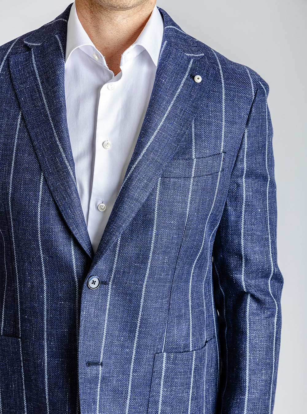 L.B.M. 1911 Blue Stripe Sport Jacket