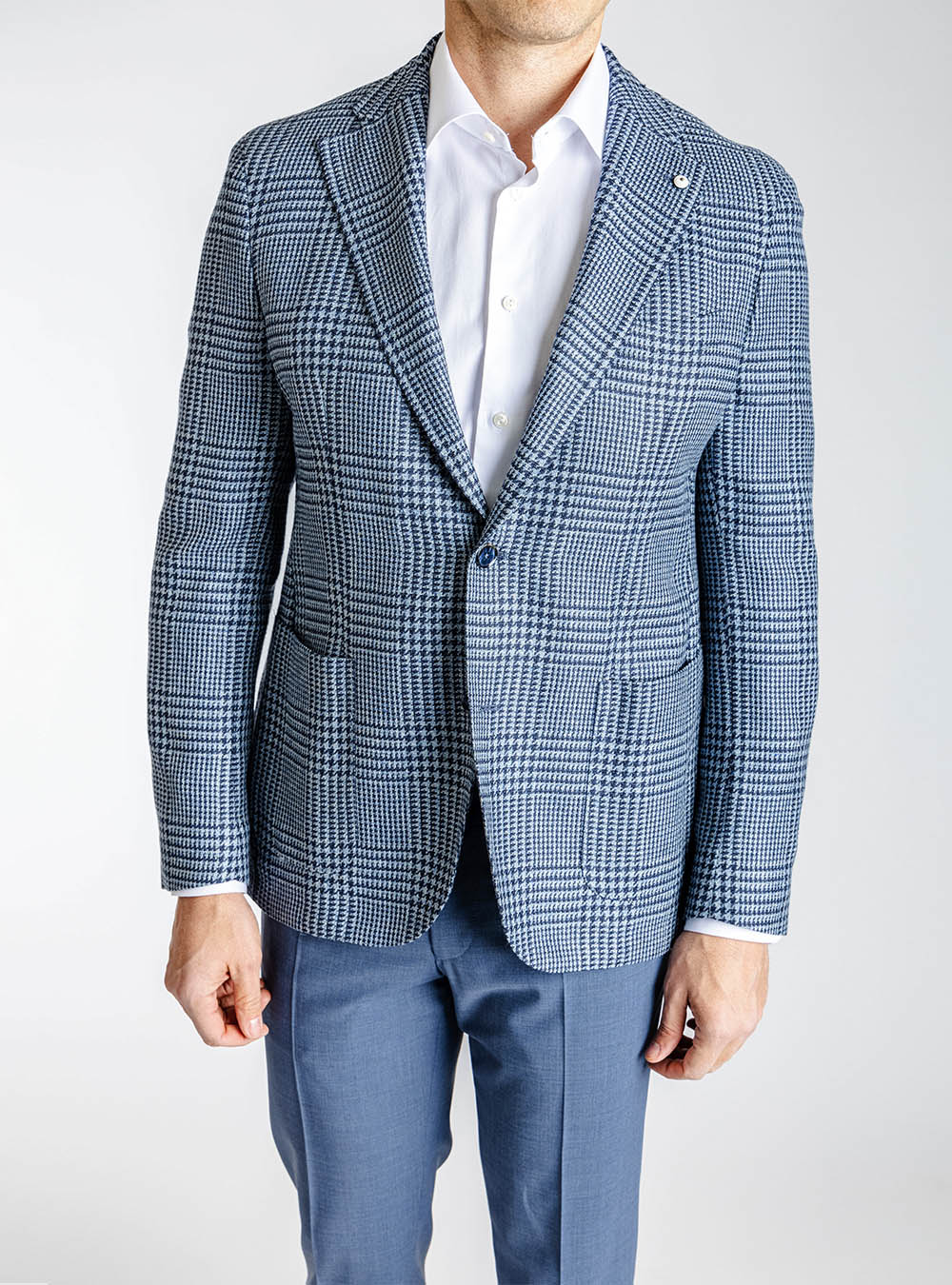 L.B.M. 1911 Two Tone Blue Sport Jacket