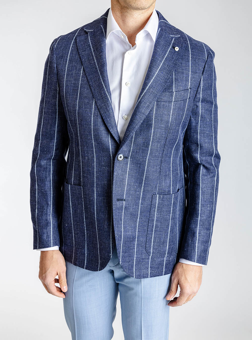 L.B.M. 1911 Blue Stripe Sport Jacket