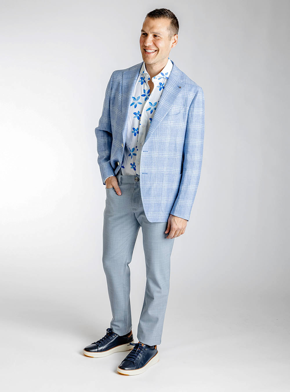 Tagliatore Navy Sport Jacket