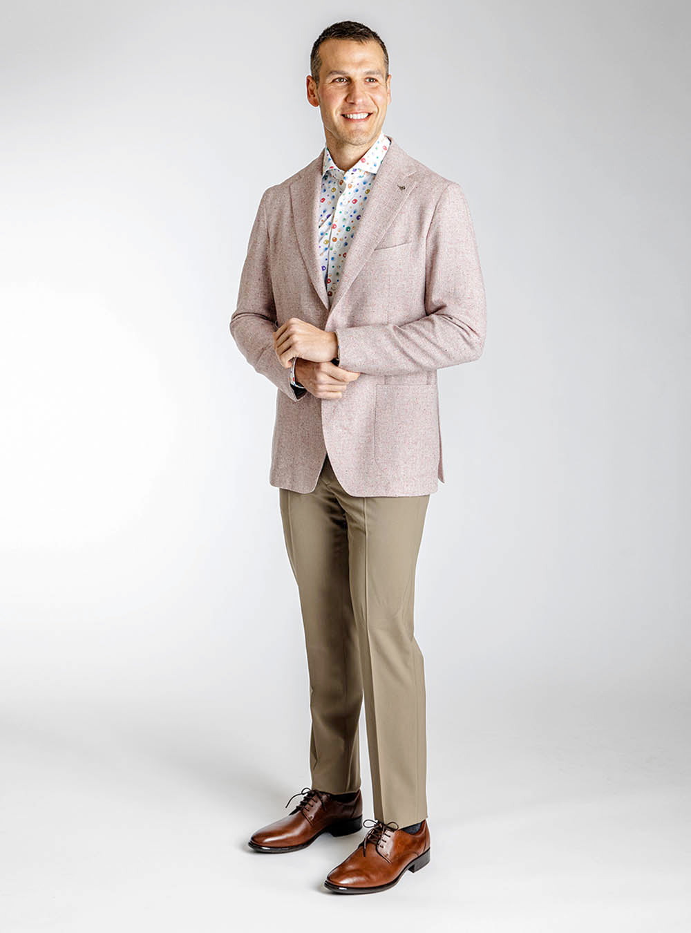 Tagliatore Pink Sport Jacket