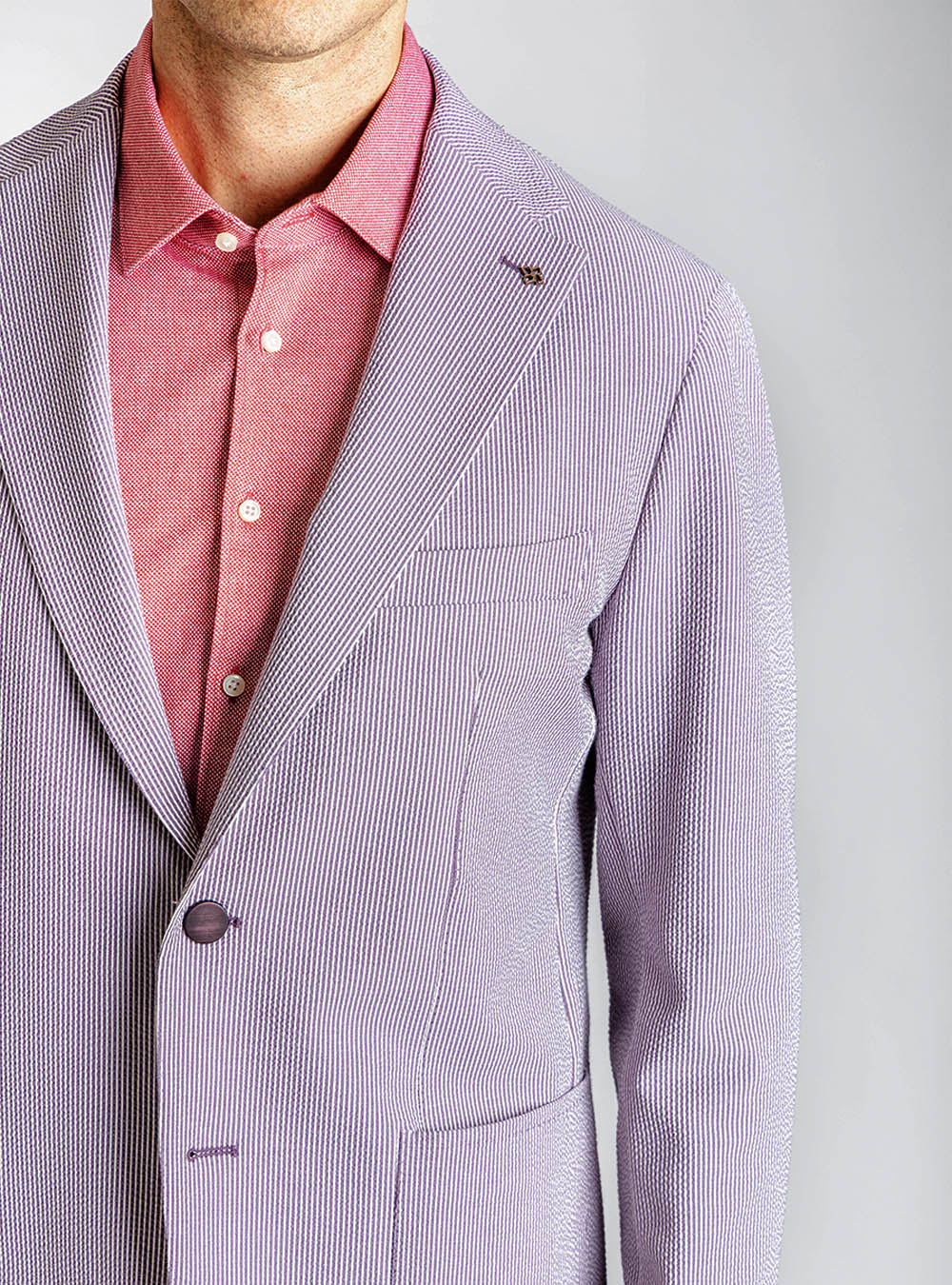 Tagliatore Mauve Stipe Sport Jacket