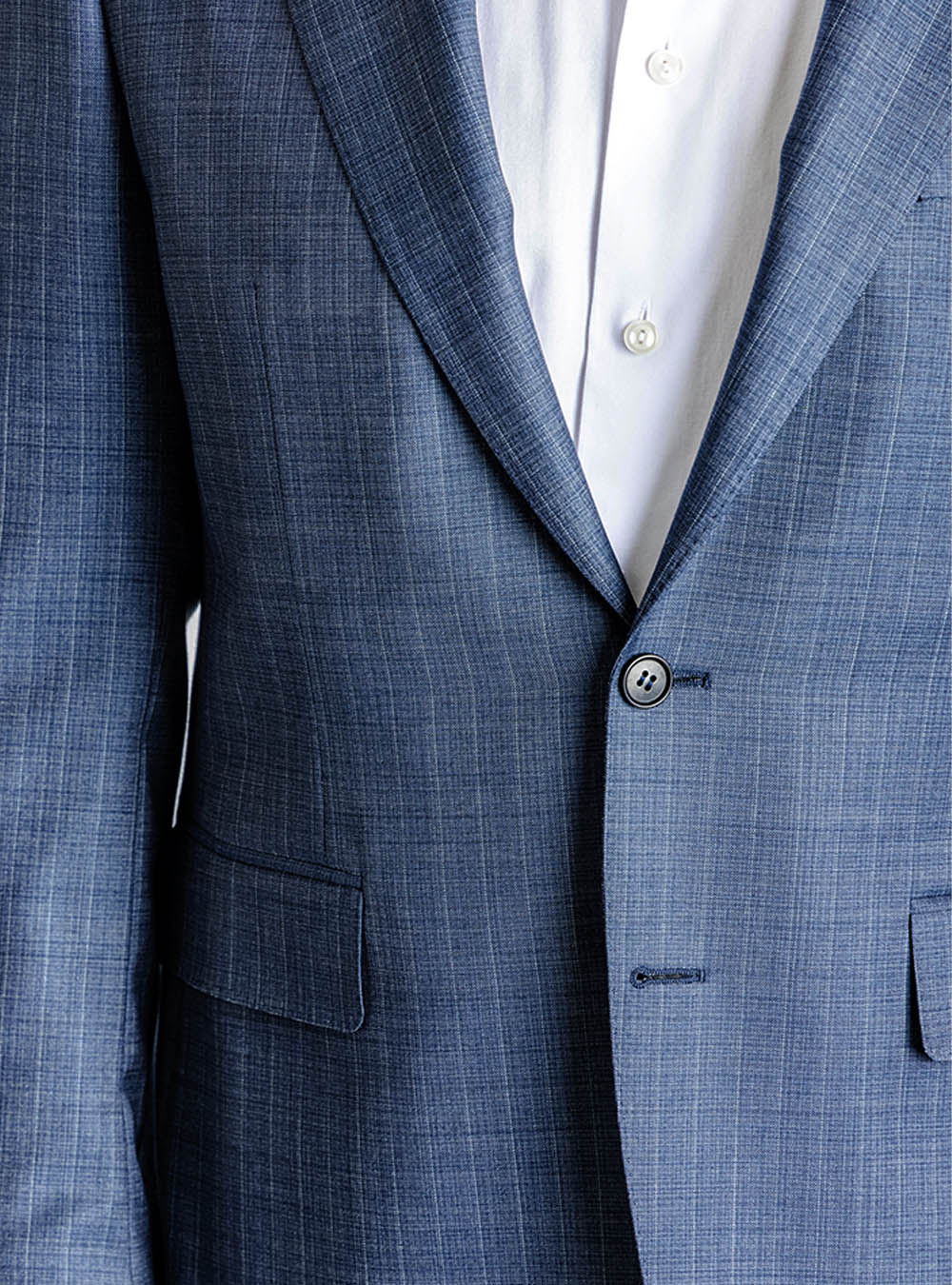Canali Jewel Tone Blue Suit