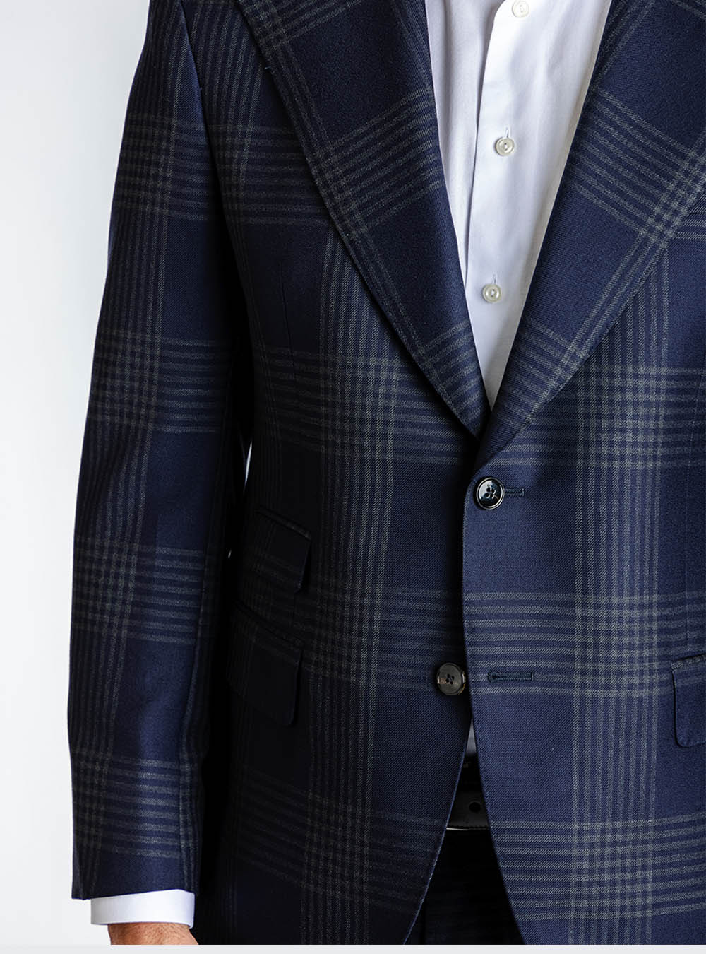 Gabriele Pasini Navy Cavalry Twill Suit