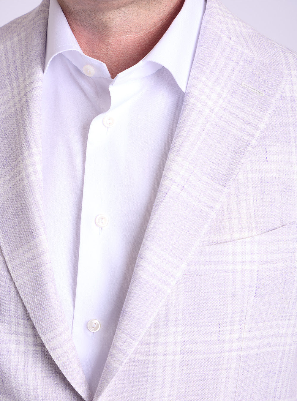 Tagliatore Lavender & White Check Sport jacket