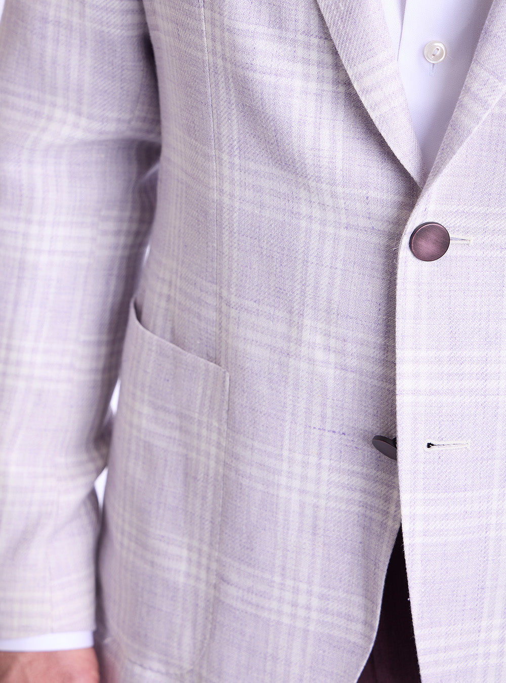 Tagliatore Lavender & White Check Sport jacket