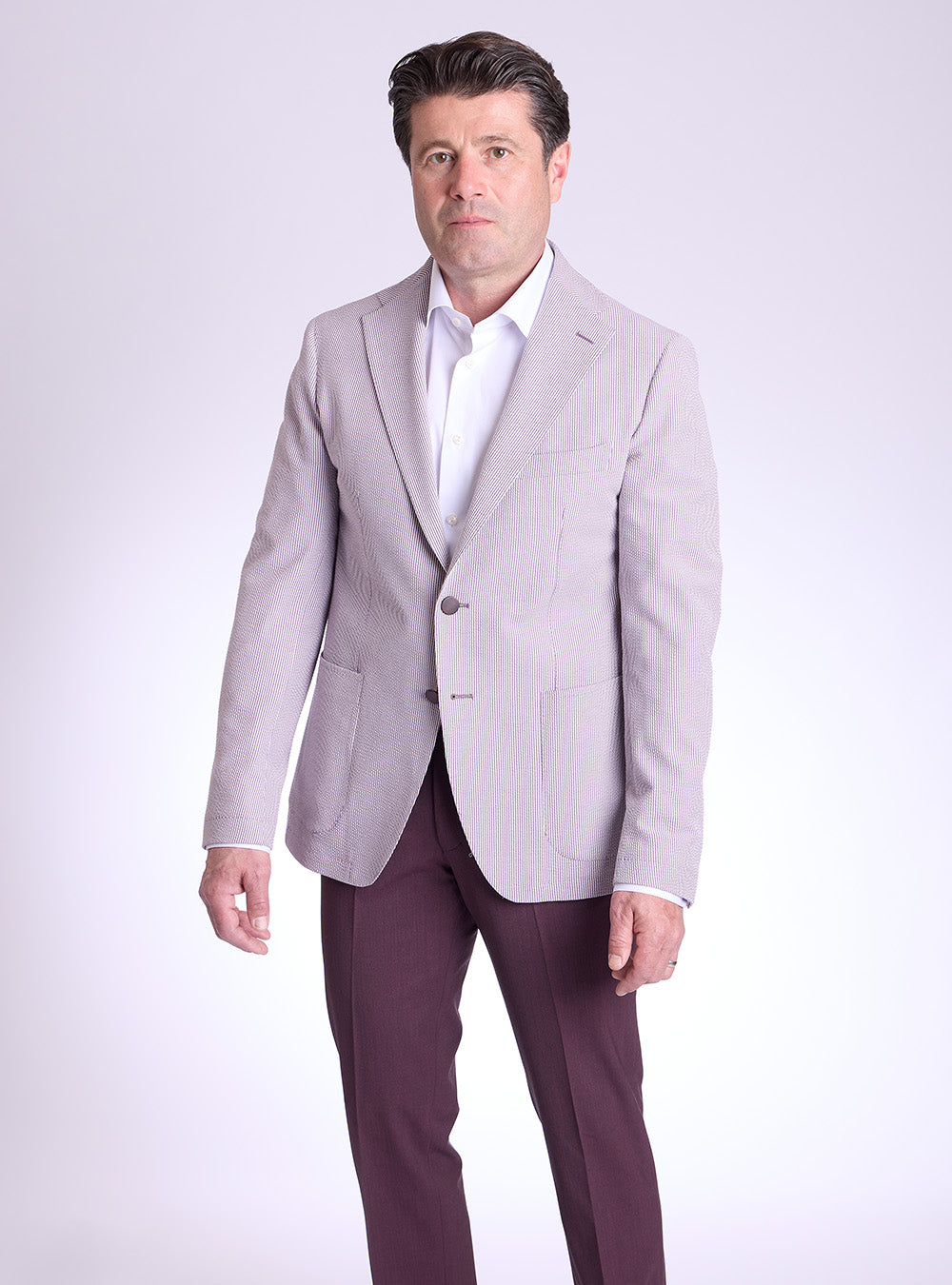 Tagliatore Mauve Stipe Sport Jacket