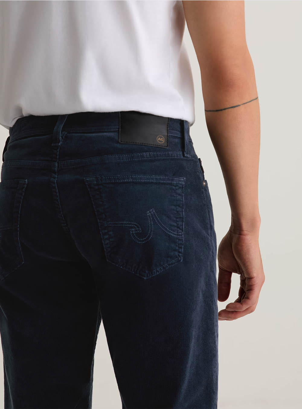 AG Tellis Modern Slim Corduroy Pant - Midnight Chateau