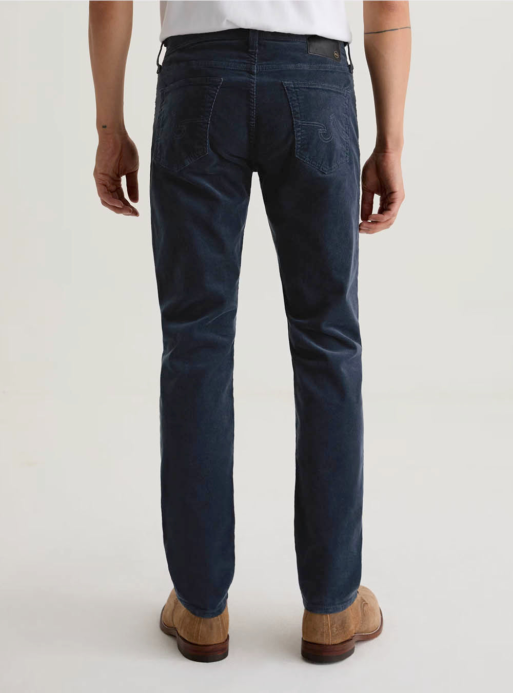 AG Tellis Modern Slim Corduroy Pant - Midnight Chateau