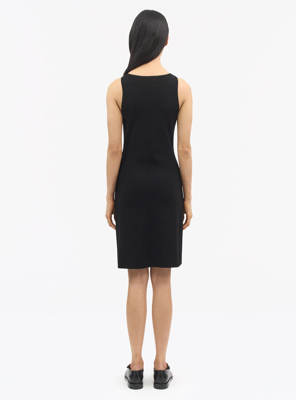Tiger of Sweden Anna Kitted A-Line Dress - Black