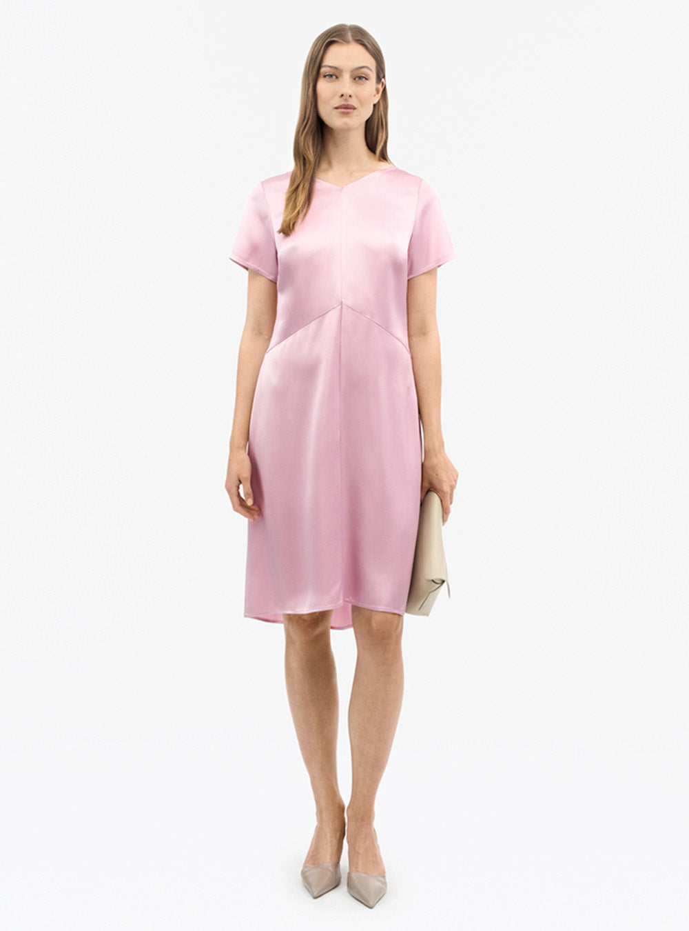 Tiger of Sweden Caitria Relaxed-Fit Dress - Pink
