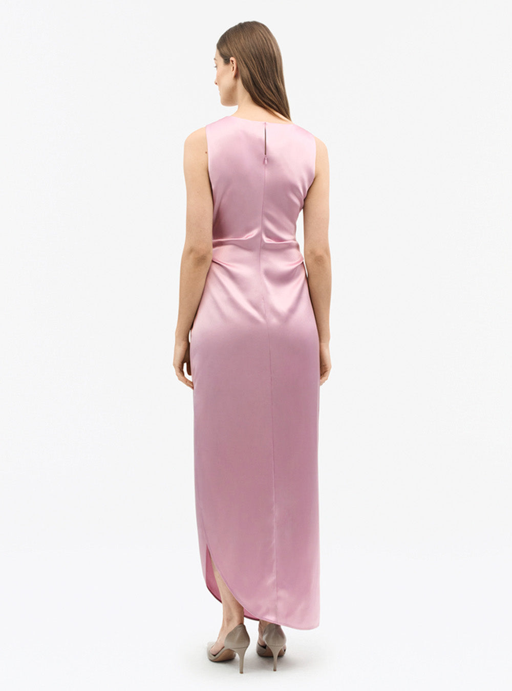 Tiger of Sweden Karlin Sustainable Satin Dress - Pink