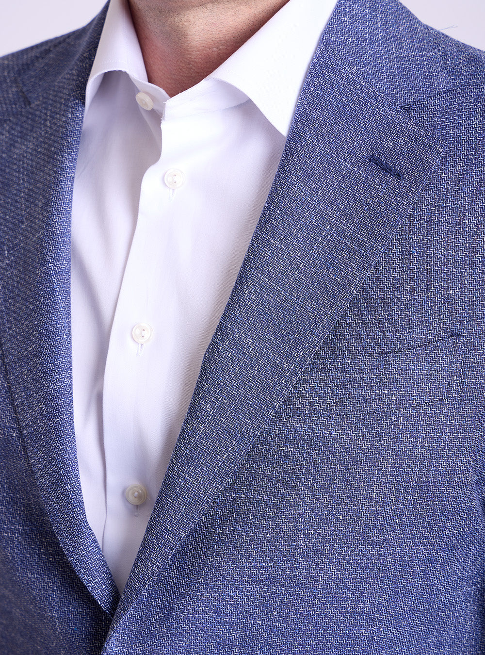 Tombolini Blue Two-Tone Sport Jacket