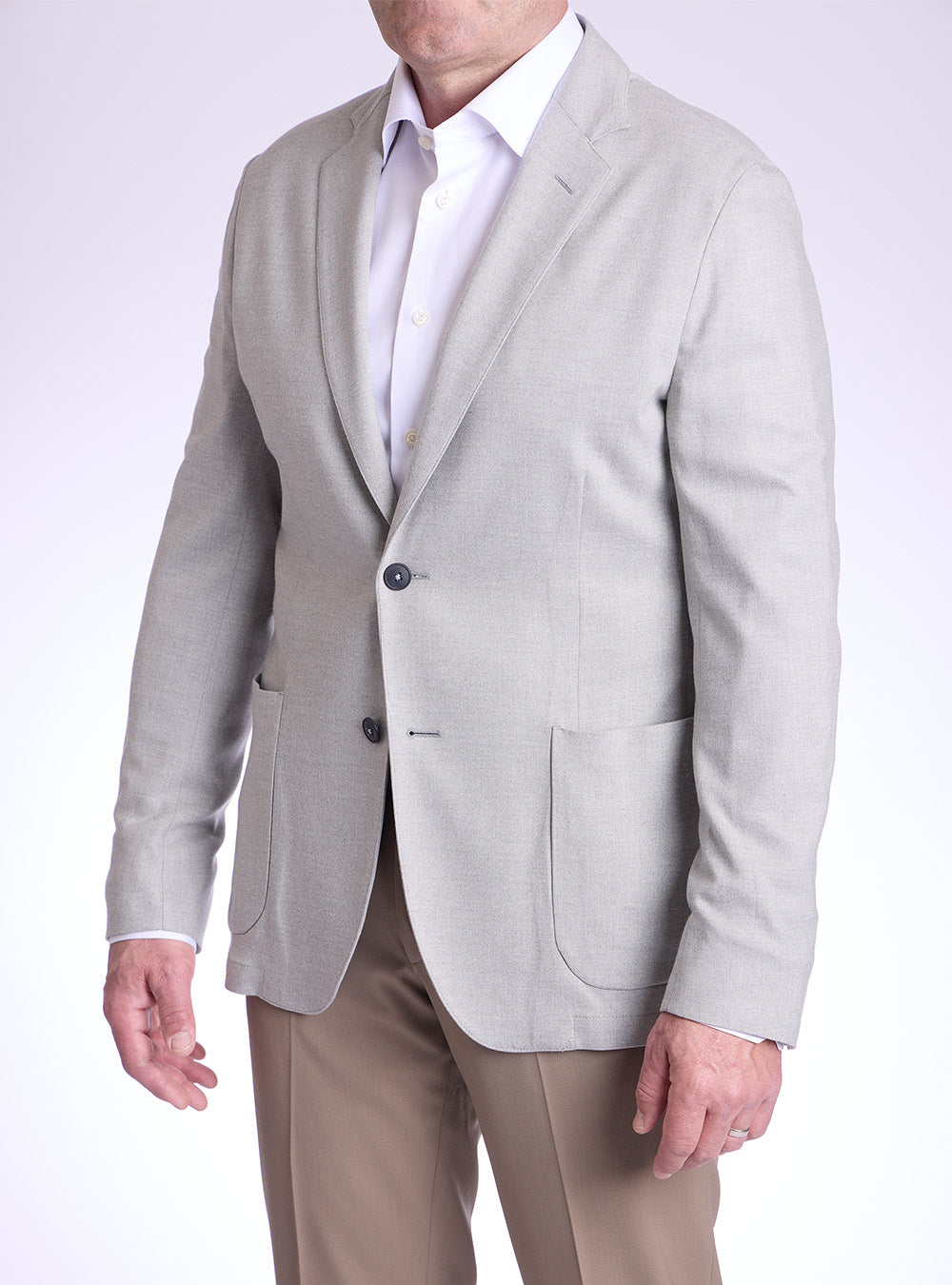 Tombolini Grey Stretch Travel Jacket