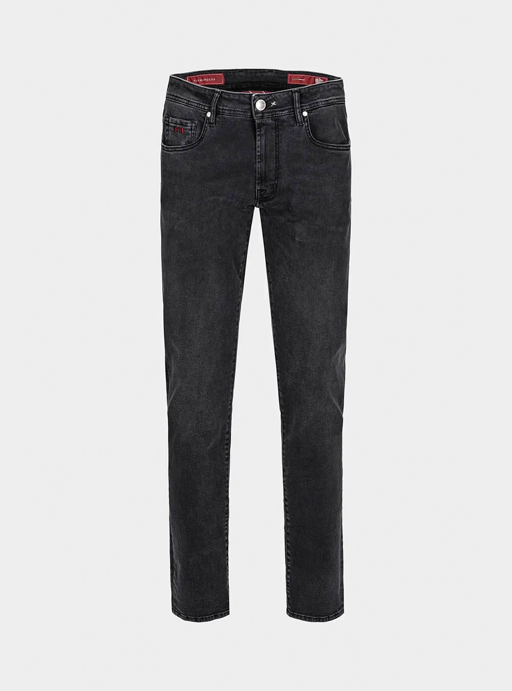 Tramarossa 5 Pocket Michelangelo Regular Relax Denim - Dark Grey