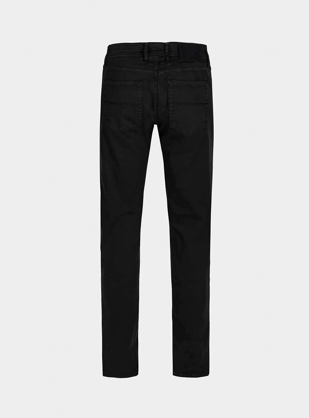 Tramarossa 5 Pocket Michelangelo Regular Gabardine Relax Denim - Black