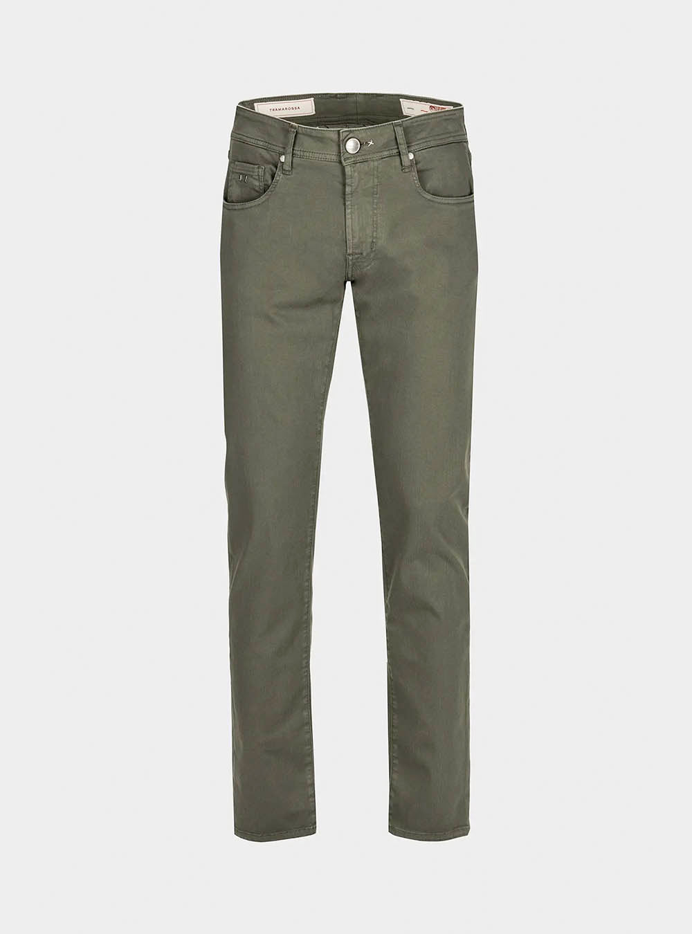 Tramarossa 5 Pocket Michelangelo Regular Gabardine Relax Denim - Green