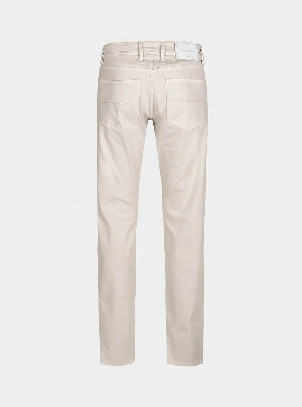 Tramarossa 5 Pocket Michelangelo Regular Gabardine Relax Denim - White Grey
