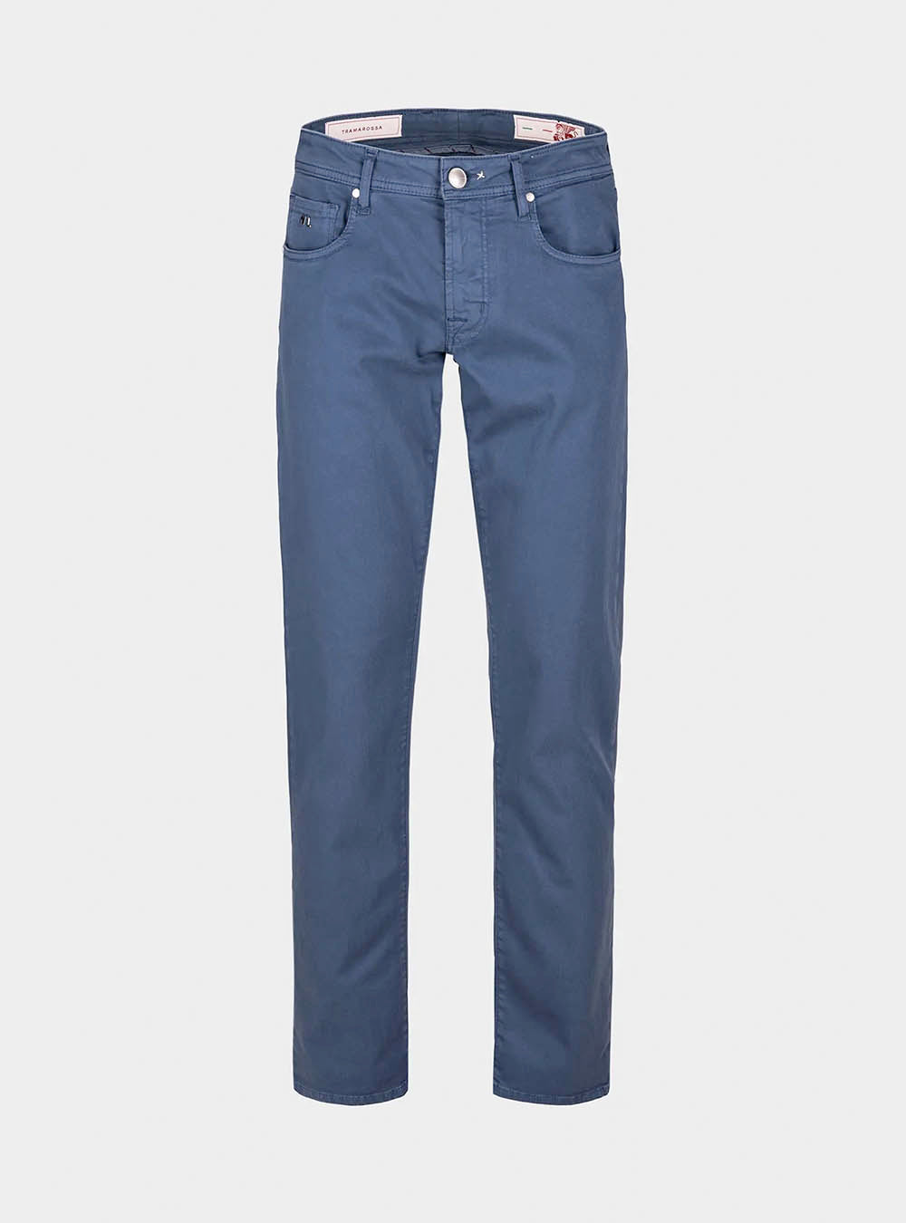 Tramarossa 5 Pocket Michelangelo Regular Gabardine Relax Denim - Light Blue