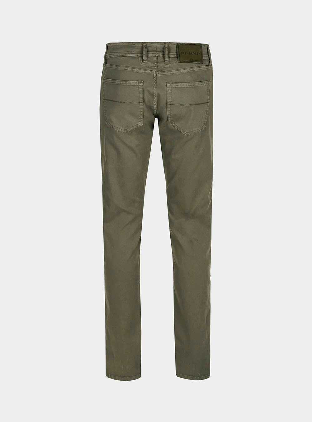 Tramarossa 5 Pocket Michelangelo Regular Gabardine Relax Denim - Military Green