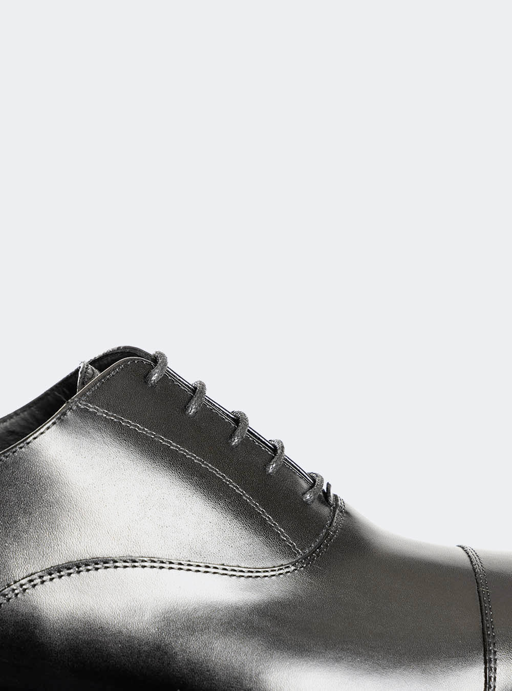 Calzoleria Toscana 2571 Cap-Toe Oxford Dress Shoe - Black