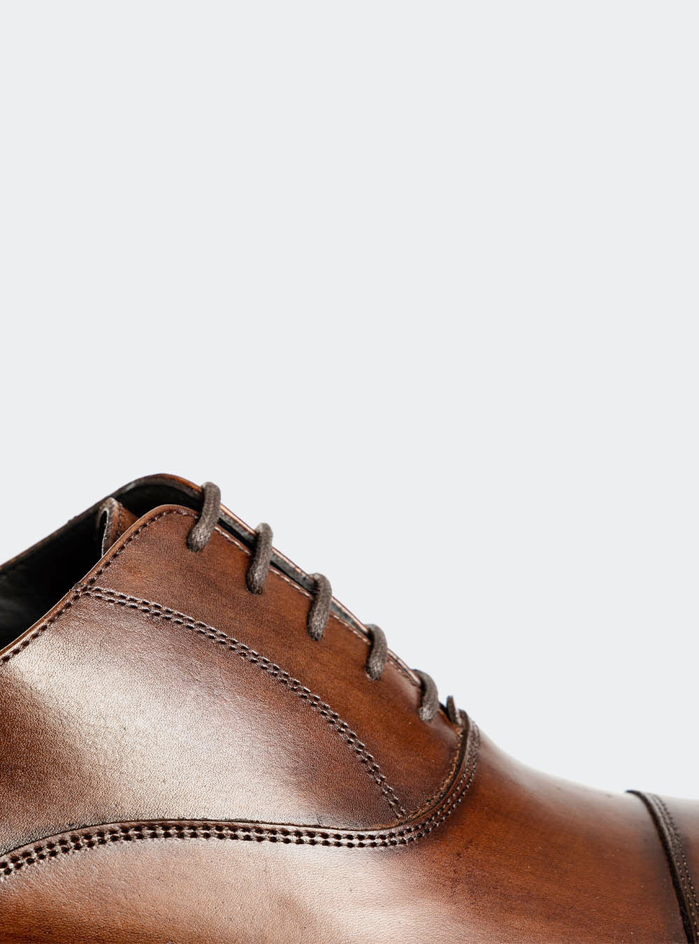 Calzoleria Toscana 2571 Cap-Toe Oxford Dress Shoe - Oak