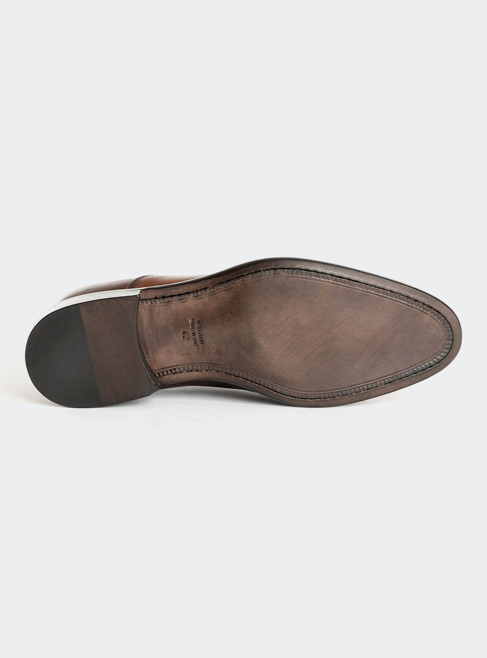 Calzoleria Toscana 2571 Cap-Toe Oxford Dress Shoe - Oak