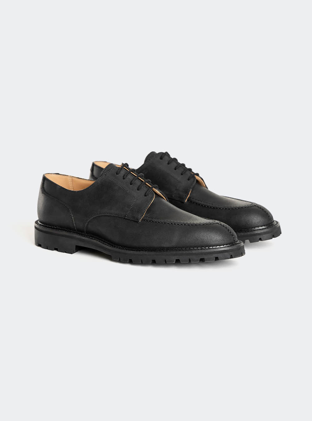 Crockett & Jones Denver - Black Rough-Out Suede