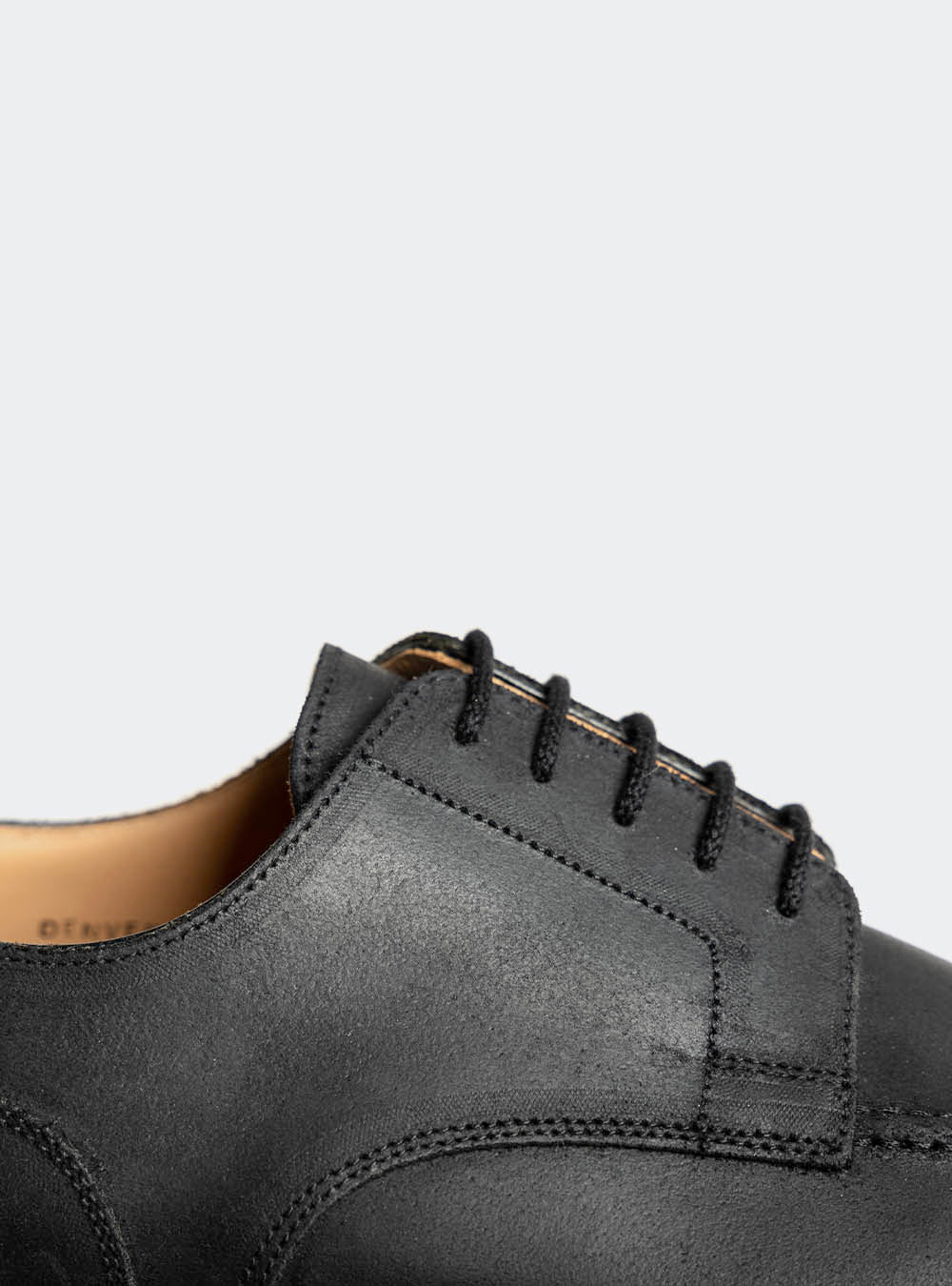 Crockett & Jones Denver - Black Rough-Out Suede