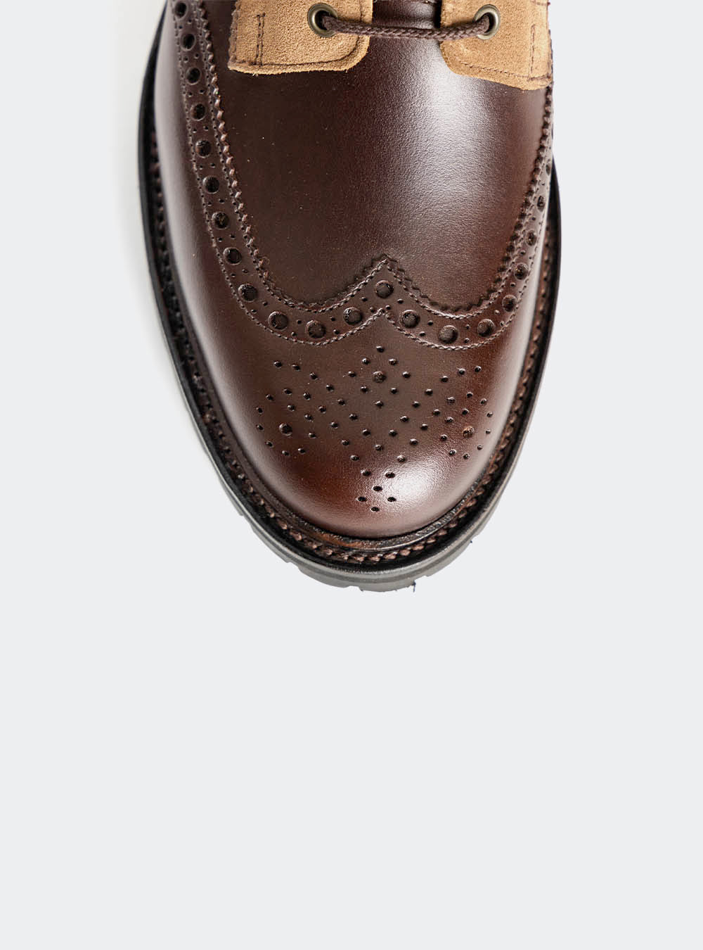 Crockett & Jones Islay - Chocolate Hurricane Hide & Desert Suede
