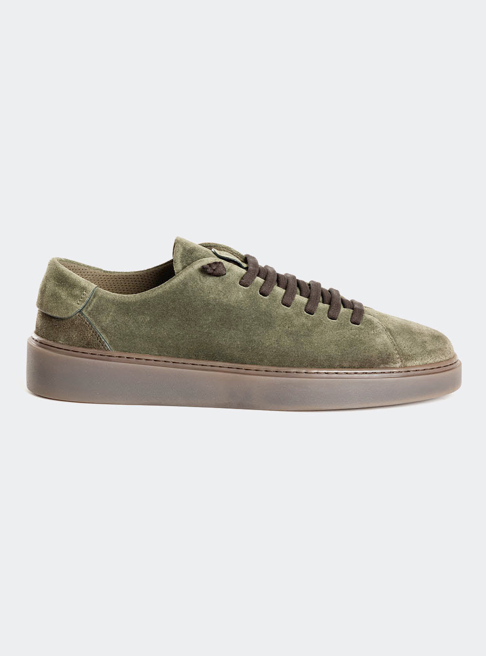 Fabiano Ricci U1250 Sigaro Sole Suede Sneaker - Birch