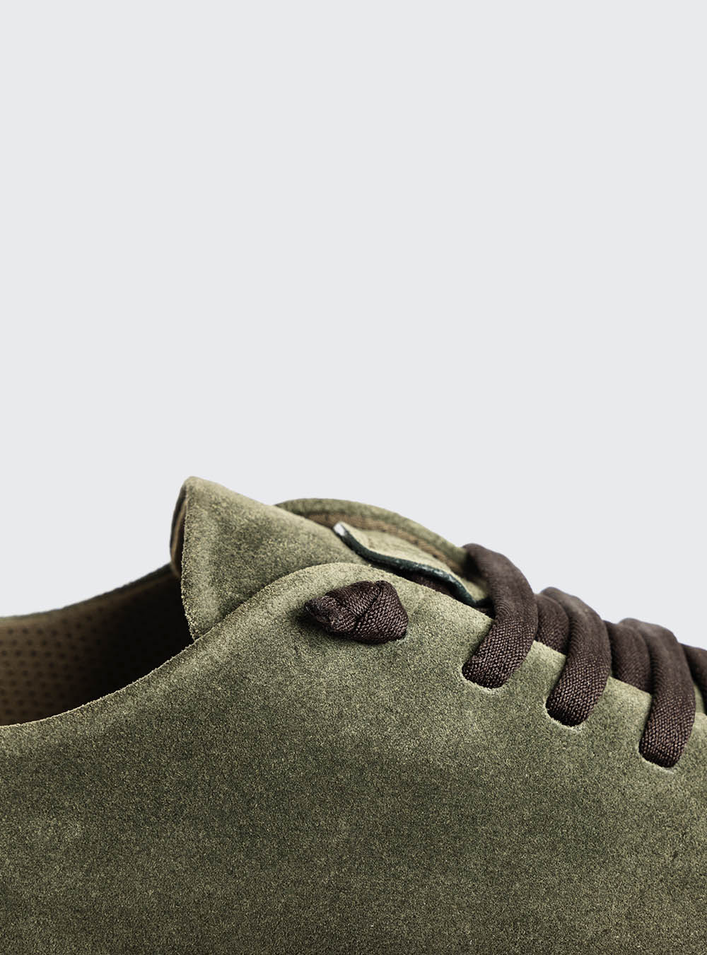 Fabiano Ricci U1250 Sigaro Sole Suede Sneaker - Birch